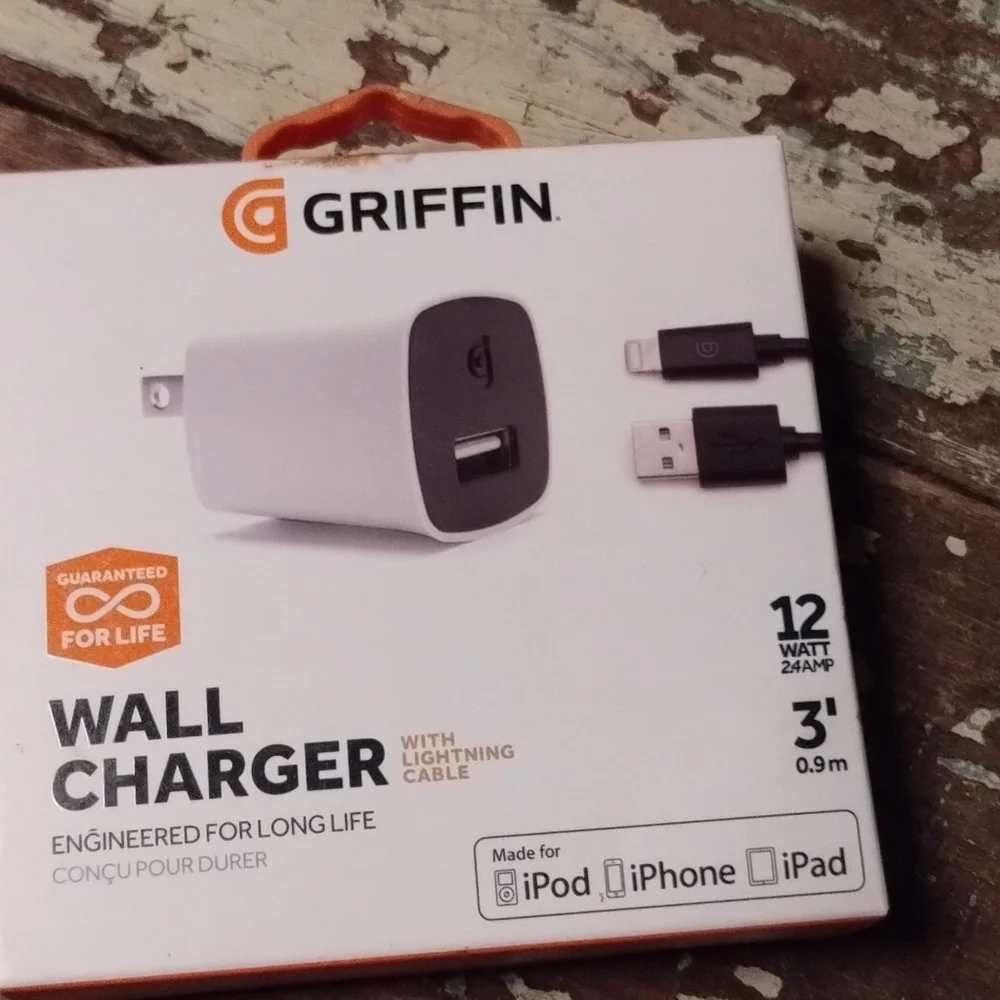 Griffin wall charger for iPhone iPod iPad